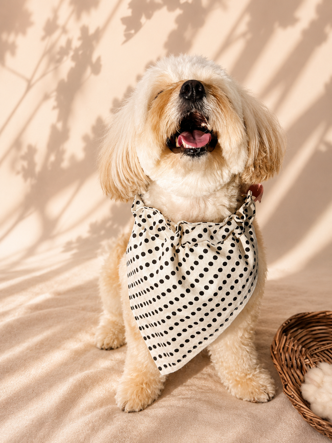 Playful Polka Dot Bandana