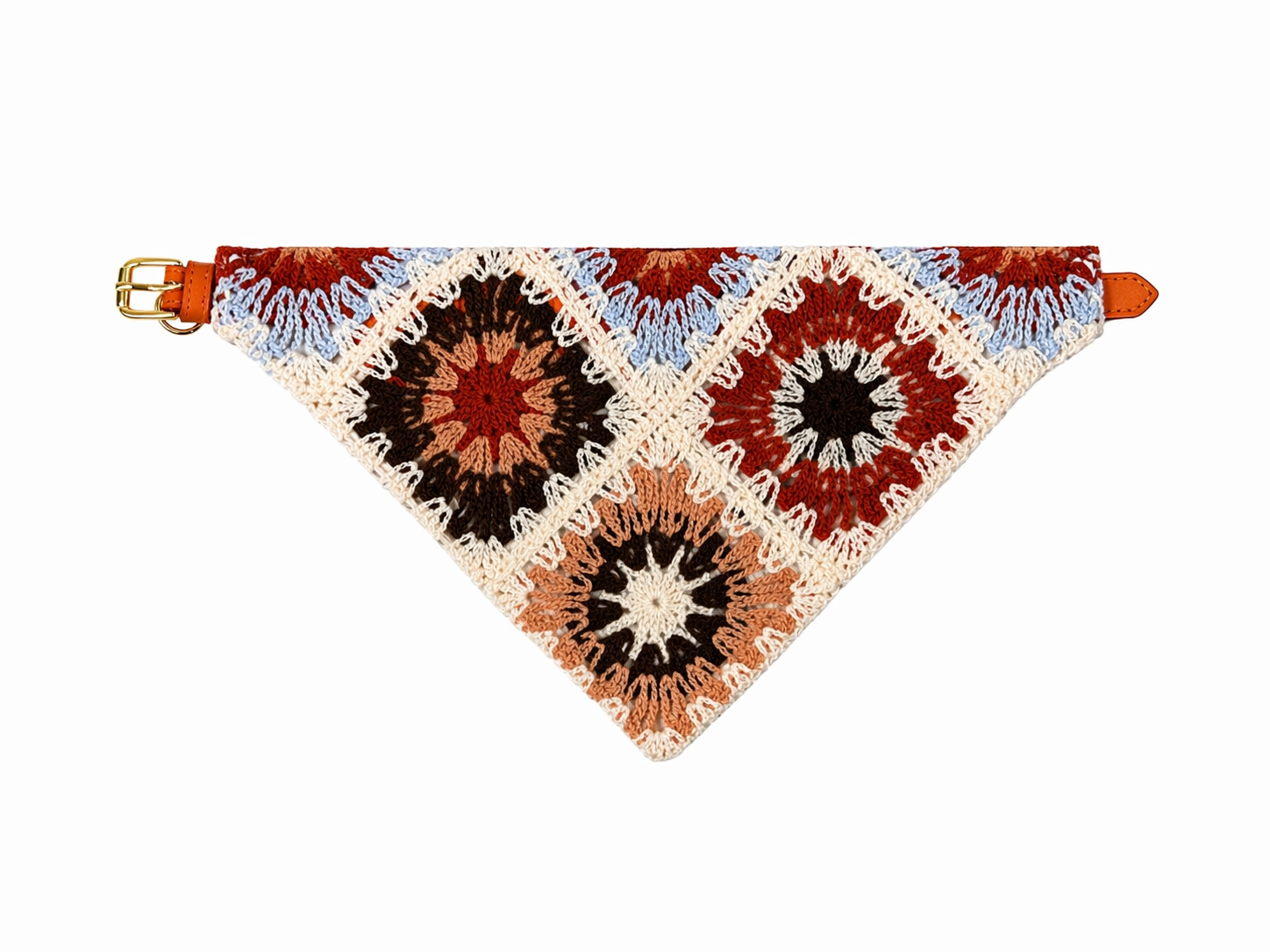 Crochet Bloom Bandana
