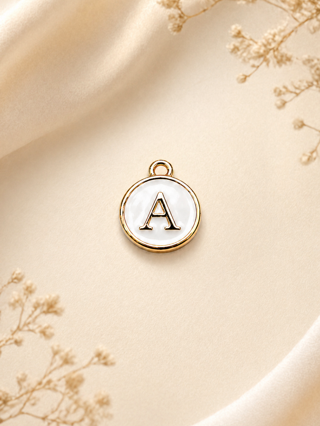 The Classic Ivory Alphabet Charm