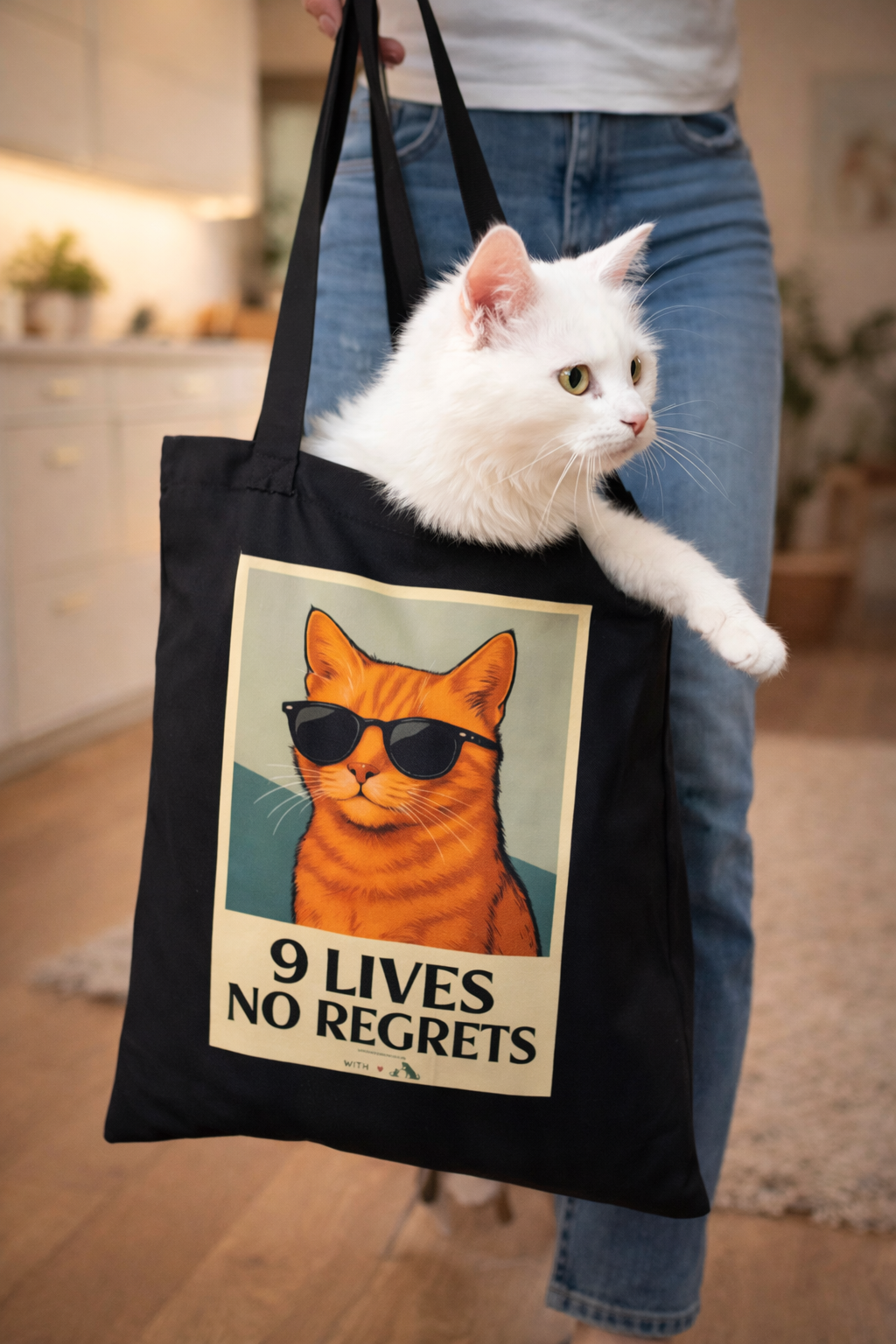 Nine Lives Tote