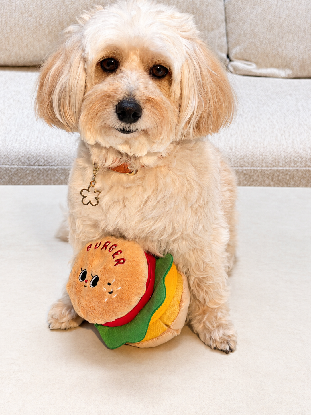 Burger Plush Toy