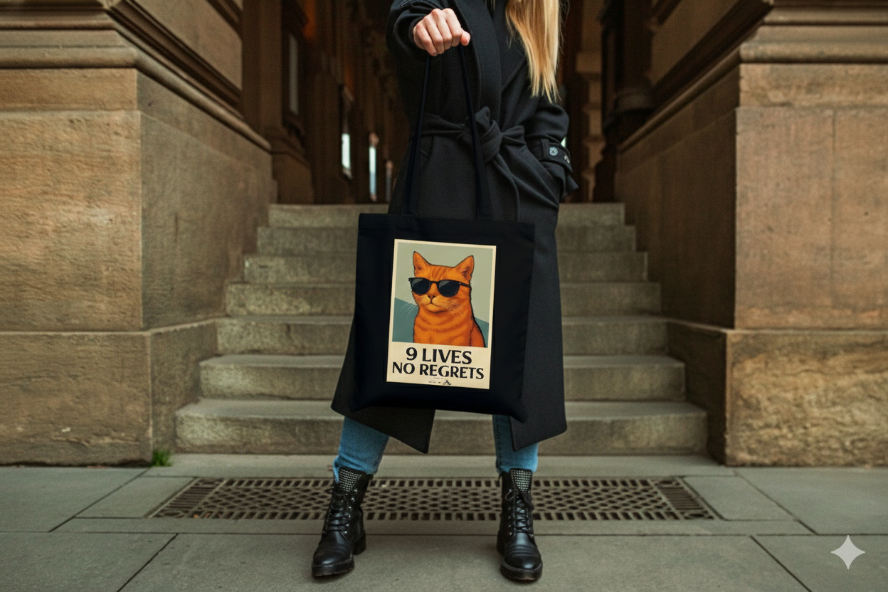 Nine Lives Tote