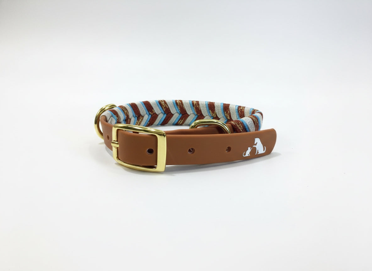 Mocha Knit Collar